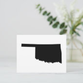 Erstellen Sie Ihre eigene Ankündigung, nach Oklaho Postkarte (Stehend Vorderseite)