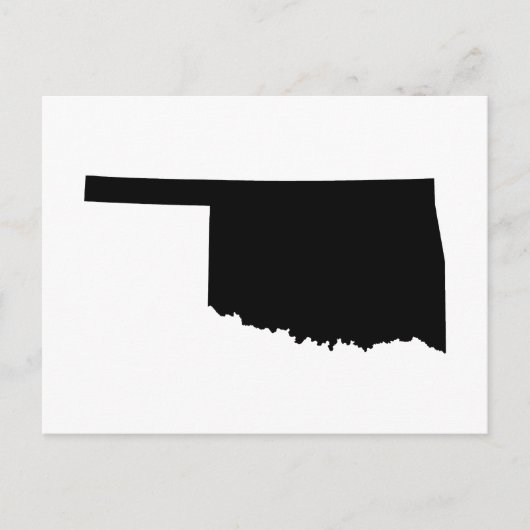 Erstellen Sie Ihre eigene Ankündigung, nach Oklaho Postkarte (Vorderseite)
