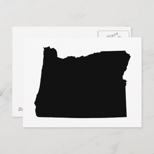 Erstellen Sie Ihre eigene Ankündigung, nach Oregon Postkarte (Vorne/Hinten)
