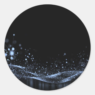 Erstellen Sie Ihre eigene - anpassbare Glitter-Sch Runder Aufkleber