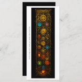 Erstellen Sie Ihre eigene Archaic Gold Lesezeichen (Vorne/Hinten)