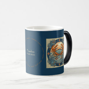 Erstellen Sie Ihre eigene Art Nouveau Cancer Zodia Verwandlungstasse