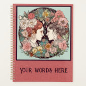 Erstellen Sie Ihre eigene Art Nouveau Gemini Zodia Planer (Vorderseite)