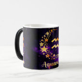 Erstellen Sie Ihre eigene Astrologie Zodiac Aquari Verwandlungstasse (Vorderseite Links)