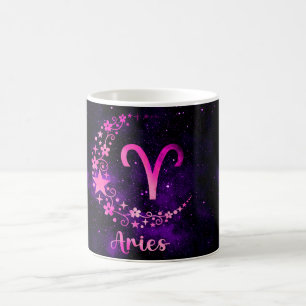 Erstellen Sie Ihre eigene Astrologie Zodiac Aries Verwandlungstasse