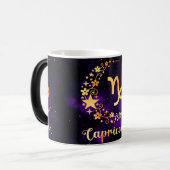 Erstellen Sie Ihre eigene Astrologie Zodiac Capric Verwandlungstasse (Vorderseite Links)