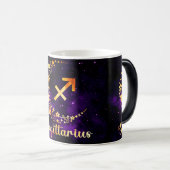 Erstellen Sie Ihre eigene Astrologie Zodiac Sagitt Verwandlungstasse (VorderseiteRechts)