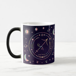 Erstellen Sie Ihre eigene Astrologie Zodiac Sagitt Verwandlungstasse