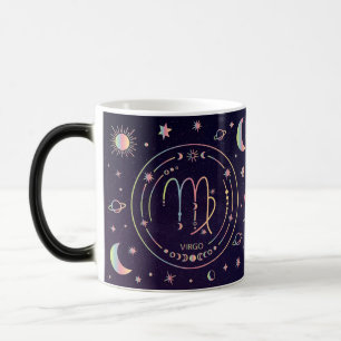 Erstellen Sie Ihre eigene Astrologie Zodiac Virgo Verwandlungstasse