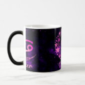 Erstellen Sie Ihre eigene Astrologie Zodiakrebs Verwandlungstasse (Links)