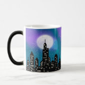 Erstellen Sie Ihre eigene Aurora Borealis Nachtsta Verwandlungstasse (Links)