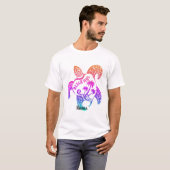 Erstellen Sie Ihre eigene Beach Vibe Turtle T-Shirt (Vorne ganz)