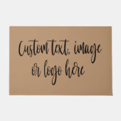 Erstellen Sie Ihre eigene Begrüßungsmatte Ich begr Fußmatte (Vorderseite)