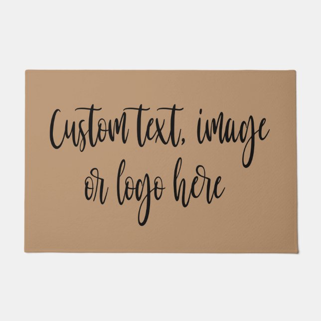 Erstellen Sie Ihre eigene Begrüßungsmatte Ich begr Fußmatte (Vorderseite)