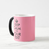 Erstellen Sie Ihre eigene Behalten Ruhe und Ihren Verwandlungstasse (Vorderseite Links)