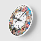 Erstellen Sie Ihre eigene benutzerdefinierte 12-Co Runde Wanduhr (Winkel)