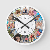 Erstellen Sie Ihre eigene benutzerdefinierte 12-Co Runde Wanduhr (Vorderseite)