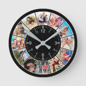 Erstellen Sie Ihre eigene benutzerdefinierte 12-Co Runde Wanduhr (Vorderseite)