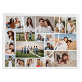 Erstellen Sie Ihre eigene benutzerdefinierte 20-Fo Große Geschenktüte (Rückseite)