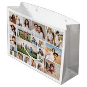 Erstellen Sie Ihre eigene benutzerdefinierte 20-Fo Große Geschenktüte (Rückseite Schrägansicht)