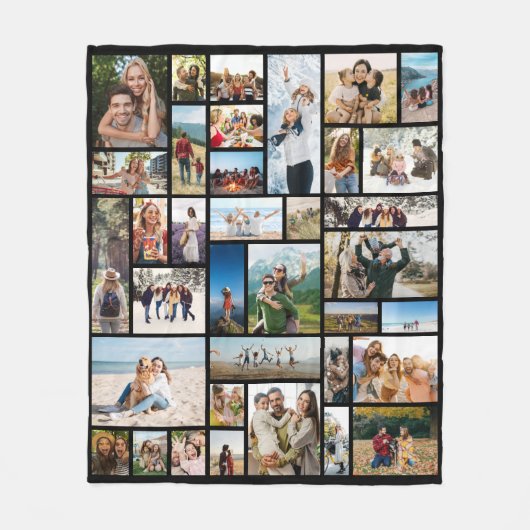 Erstellen Sie Ihre eigene benutzerdefinierte 36-Fo Fleecedecke (Vorderseite)