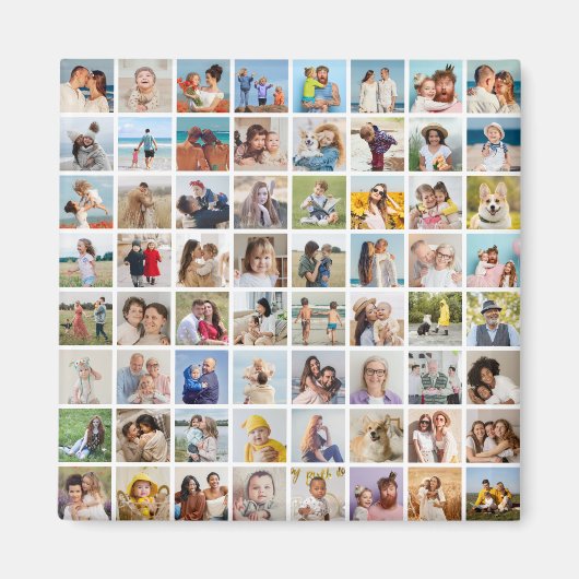 Erstellen Sie Ihre eigene benutzerdefinierte 64-Fo Magnet (Vorne)