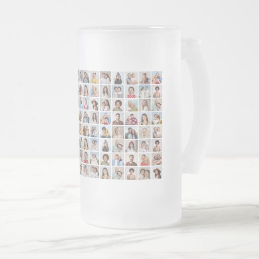 Erstellen Sie Ihre eigene benutzerdefinierte 96-Fo Mattglas Bierglas (VorderseiteRechts)