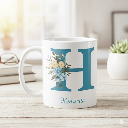 Erstellen Sie Ihre eigene benutzerdefinierte Blue Kaffeetasse