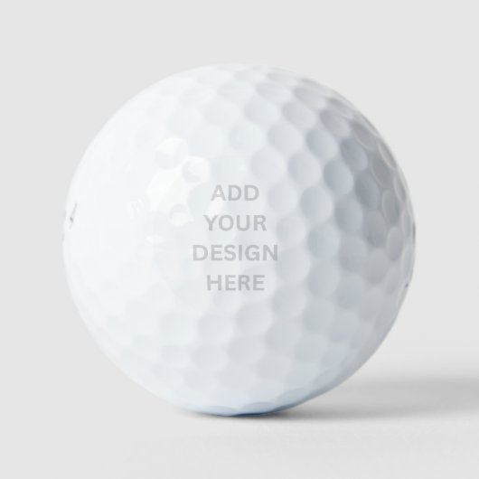 Erstellen Sie Ihre eigene benutzerdefinierte Desig Golfball (Vorderseite)
