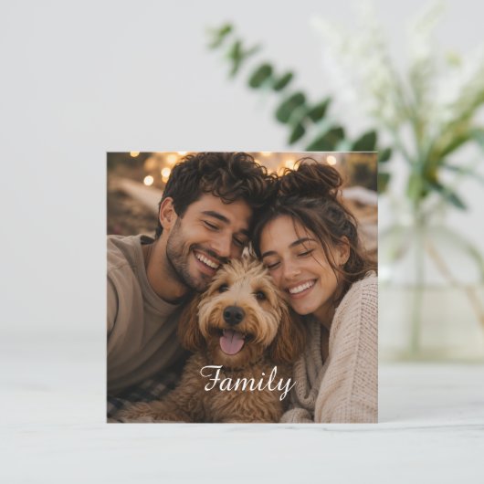 Erstellen Sie Ihre eigene benutzerdefinierte Famil (Stehend Vorderseite)