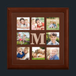 Erstellen Sie Ihre eigene benutzerdefinierte Famil Erinnerungskiste<br><div class="desc">Erstellen Sie Ihre eigene moderne,  benutzerdefinierte 8-Foto-Raster-Geschenkboxen personalisiert mit Ihren Instagram-Fotos oder beliebten Fotos und Ihrer Monogramm/Initial-Grafik</div>
