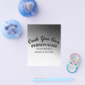 Erstellen Sie Ihre eigene, benutzerdefinierte Flyer (Einzeln)