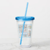 Erstellen Sie Ihre eigene benutzerdefinierte Foto- Acryltrinkbecher (Rückseite)