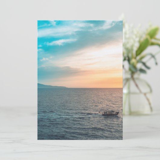 Erstellen Sie Ihre eigene benutzerdefinierte Foto- Dankeskarte (Stehend Vorderseite)