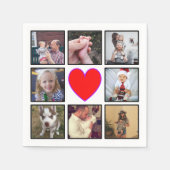 Erstellen Sie Ihre eigene benutzerdefinierte FotoC Serviette (Vorderseite)