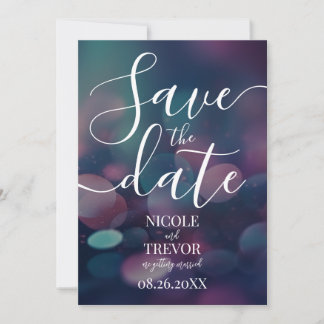 Erstellen Sie Ihre eigene benutzerdefinierte große Save The Date