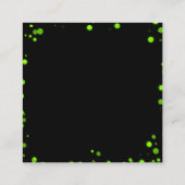 Erstellen Sie Ihre eigene benutzerdefinierte grüne Begleitkarte (Rückseite)