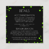 Erstellen Sie Ihre eigene benutzerdefinierte grüne Begleitkarte (Vorderseite)