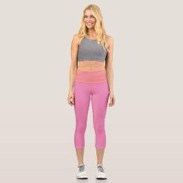 Erstellen Sie Ihre eigene benutzerdefinierte High  Capri Leggings