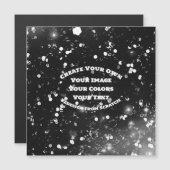 Erstellen Sie Ihre eigene benutzerdefinierte Image Magnetkarte (Vorne/Hinten)