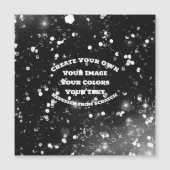 Erstellen Sie Ihre eigene benutzerdefinierte Image Magnetkarte (Vorderseite)