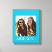 Erstellen Sie Ihre eigene, benutzerdefinierte Inst Leinwanddruck (Vorderseite)