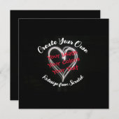 Erstellen Sie Ihre eigene benutzerdefinierte Karte (Vorne/Hinten)