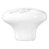 Erstellen Sie Ihre eigene benutzerdefinierte Keram Keramikknauf (Seitenansicht)