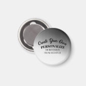 Erstellen Sie Ihre eigene, benutzerdefinierte Magnet (Vorderseite/Rückseite)