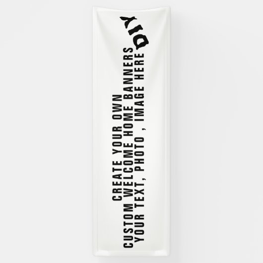 Erstellen Sie Ihre eigene benutzerdefinierte Perso Banner (Vertikal)