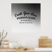 Erstellen Sie Ihre eigene, benutzerdefinierte Poster (Küche)