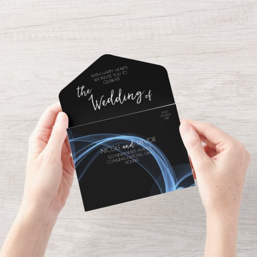 Erstellen Sie Ihre eigene benutzerdefinierte Rauch All In One Einladung (Eröffnung)