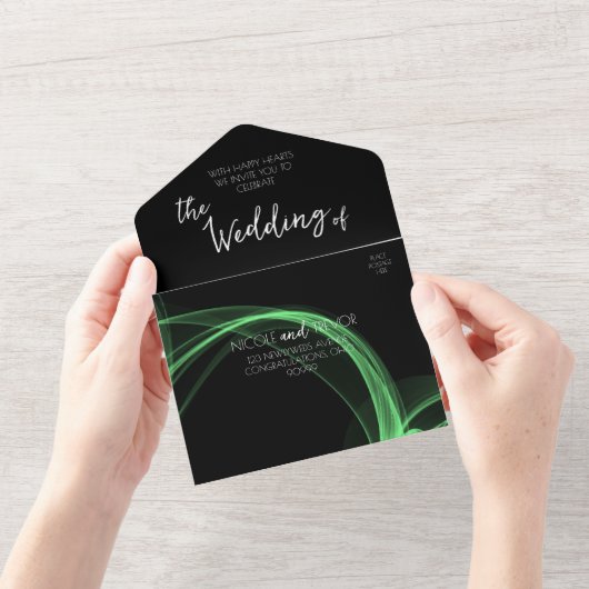 Erstellen Sie Ihre eigene benutzerdefinierte Rauch All In One Einladung (Eröffnung)