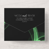 Erstellen Sie Ihre eigene benutzerdefinierte Rauch All In One Einladung (Rückseite)